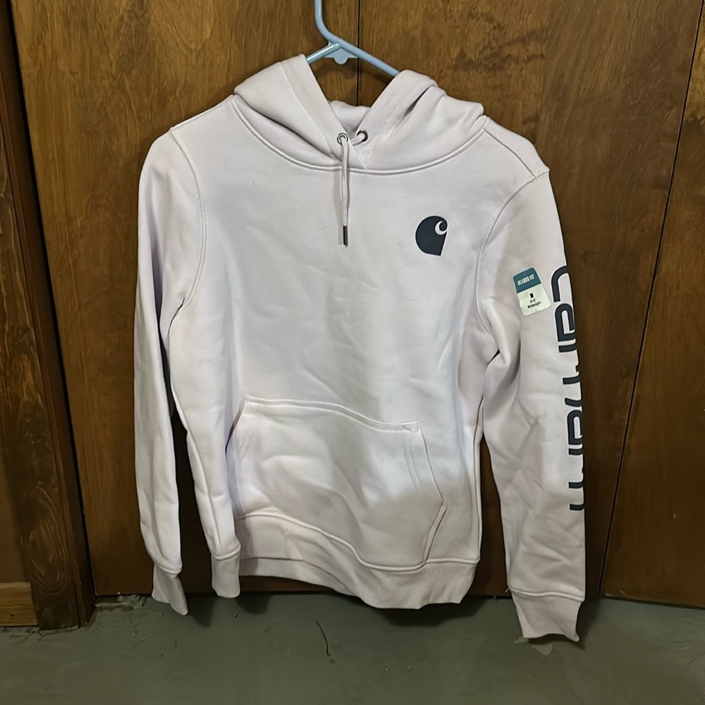 Women’s light purple Carhartt sweatshirt size M